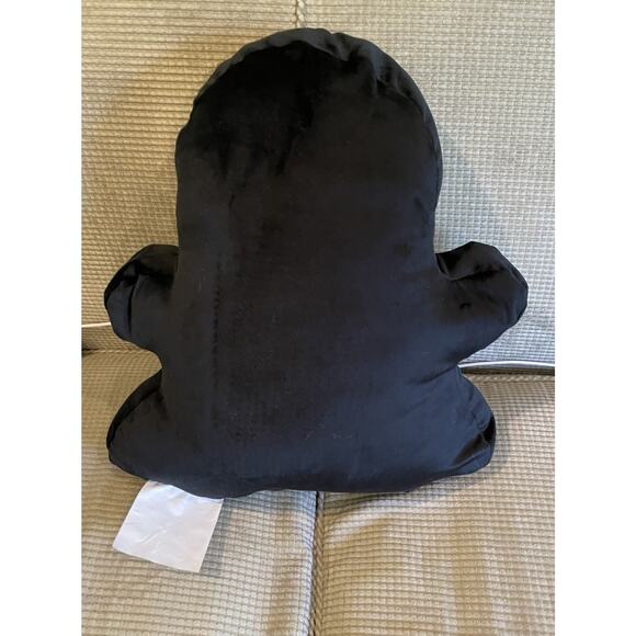 ENVOGUE Iridescent Ghost Vampire Teeth Throw Pillow Halloween Glitter 16 x 15 - Picture 5 of 5